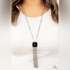 Paparazzi Necklace ~ Seaside Season - Black